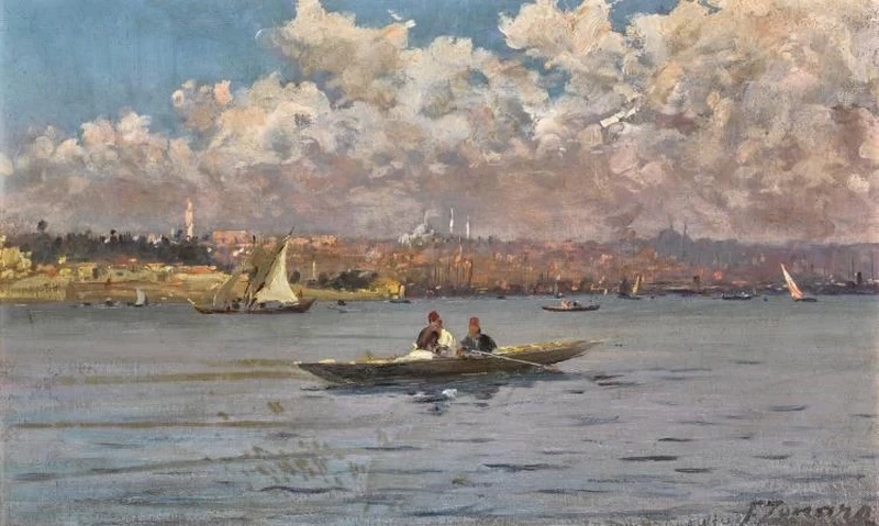 Costantinopoli dal Bosforo 1